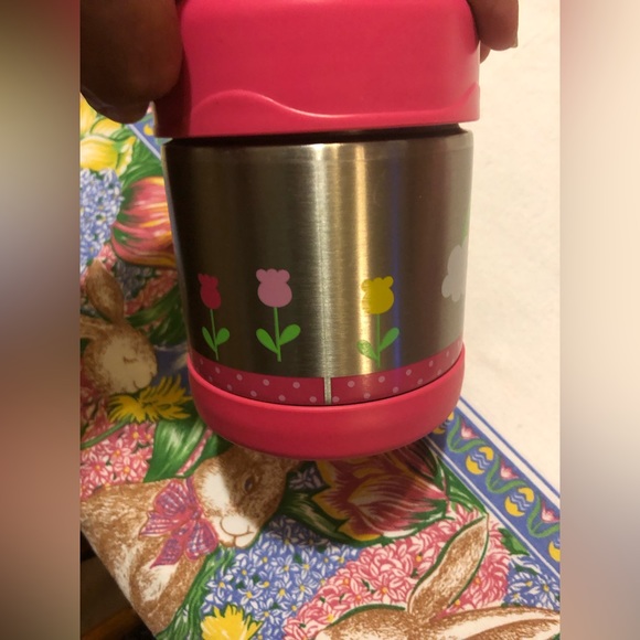 Sanrio Hello Kitty Zac Pink Ice Pack Lunch Box Sandwich Container & Thermos 2 Pc - Picture 6 of 10